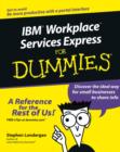 IBM Workplace Services Express For Dummies - Book