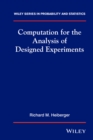 Computation for the Analysis of Designed Experiments - Book