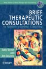 Brief Therapeutic Consultations : An Approach to Systemic Counselling - Book