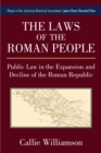 The Laws of the Roman People : Public Law in the Expansion and Decline of the Roman Republic - Book