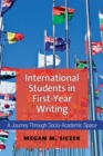 International Students in First-Year Writing : A Journey Through Socio-Academic Space - Book