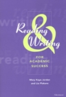 Reading and Writing for Academic Success - Book