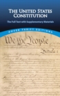 The United States Constitution : The Full Text with Supplementary Materials - eBook