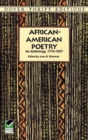 African-American Poetry : An Anthology, 1773-1927 - Book