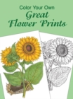 Colour Your Own Great Flower Prints - Book