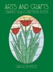 Arts & Crafts Stained Glass Pattern Book - Book