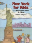New York for Kids : 25 Big Apple Sites to Color - Book