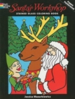Santa'S Workshop Stained Glass Coloring Book - Book