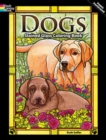 Dogs Stained Glass Coloring Book - Book