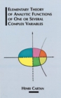 The Elementary Theory of Analytic Functions of One or Several Complex Variables - Book