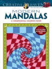 Creative Haven 3-D Modern Mandalas Coloring Book - Book