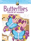 Creative Haven Butterflies Color by Number Coloring Book - Book