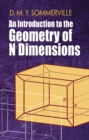 Introduction to the Geometry of N Dimensions - Book