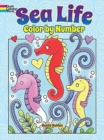 Sea Life Color by Number - Book