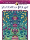 Creative Haven Scandinavian Folk Art Coloring Book - Book