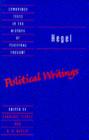 Hegel: Political Writings - eBook