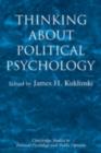 Thinking about Political Psychology - eBook