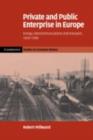 Private and Public Enterprise in Europe : Energy, Telecommunications and Transport, 1830-1990 - eBook