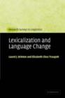 Lexicalization and Language Change - eBook