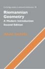 Riemannian Geometry : A Modern Introduction - eBook