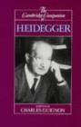 Cambridge Companion to Heidegger - eBook