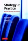 Strategy as Practice : Research Directions and Resources - eBook