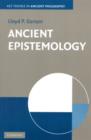 Ancient Epistemology - eBook