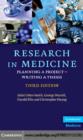 Research in Medicine : Planning a Project - Writing a Thesis - eBook