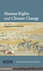 Human Rights and Climate Change - eBook