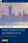 Parliamentary Sovereignty : Contemporary Debates - eBook