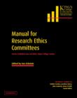 Manual for Research Ethics Committees : Centre of Medical Law and Ethics, King's College London - eBook