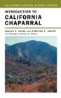Introduction to California Chaparral - Book