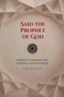 Said the Prophet of God : Hadith Commentary across a Millennium - Book