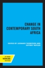 Change in Contemporary South Africa - Book