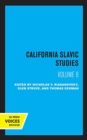 California Slavic Studies, Volume VIII - Book