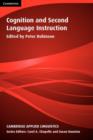 Cognition and Second Language Instruction - Book