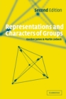 Representations and Characters of Groups - Book
