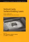 Vertical-Cavity Surface-Emitting Lasers : Design, Fabrication, Characterization, and Applications - Book