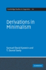Derivations in Minimalism - Book