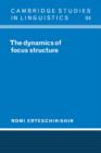 The Dynamics of Focus Structure - Book
