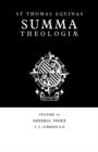 Summa Theologiae Index: Volume 61 : General Index - Book