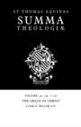Summa Theologiae: Volume 49, The Grace of Christ : 3a. 7-15 - Book
