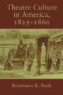 Theatre Culture in America, 1825-1860 - Book