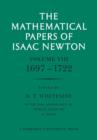 The Mathematical Papers of Isaac Newton: Volume 8 - Book