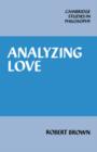 Analyzing Love - Book