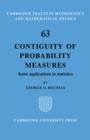 Contiguity of Probability Measures : Some Applications in Statistics - Book