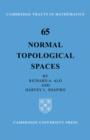Normal Topological Spaces - Book