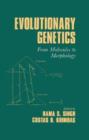 Evolutionary Genetics : From Molecules to Morphology - Book