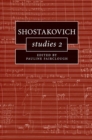 Shostakovich Studies 2 - Book