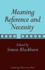 Meaning, Reference and Necessity : New Studies in Semantics - Book